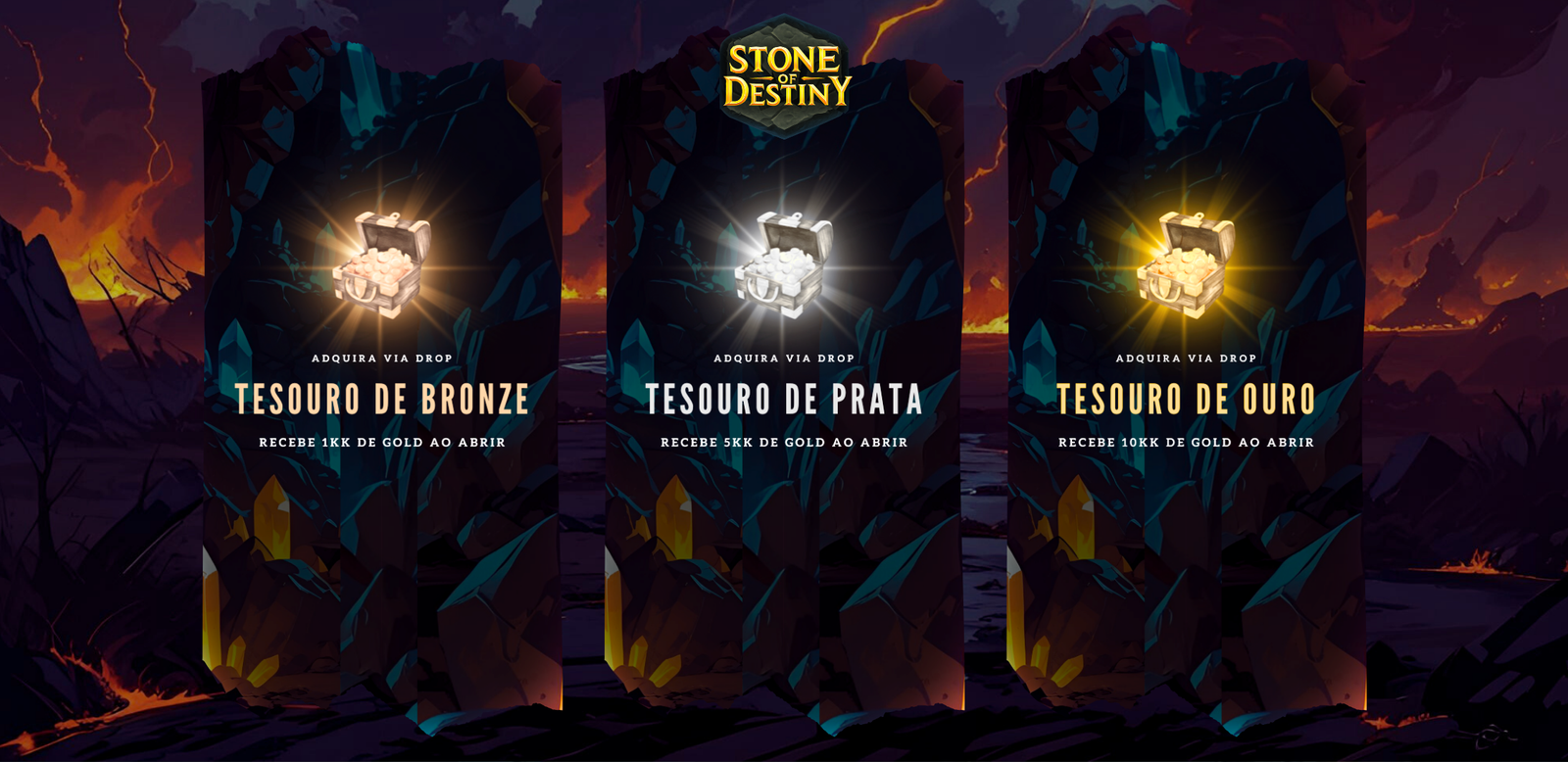 Captura de tela do jogo With Your Destiny mostrando o personagem principal em um ambiente de floresta mística ao entardecer